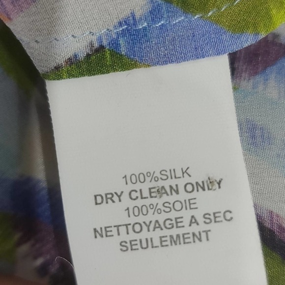 TRINA Turk 100% Silk Water Color design - Picture 10 of 11